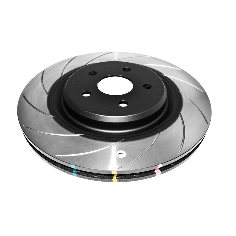 Curved 12 Slot Left-hand ] KP [ HSV VE 06-09 4000 KP Front DBA Disc Brake Rotors