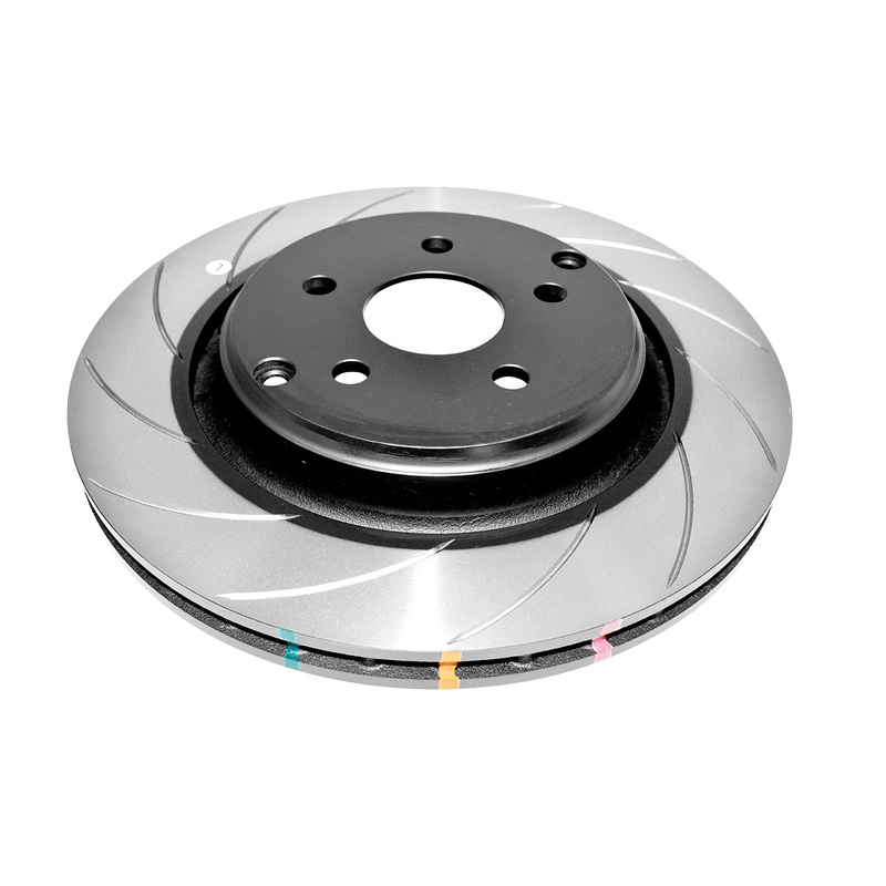 Curved 12 Slot Left-hand ] KP [ HSV VE 06-09 4000 KP Rear DBA Disc Brake Rotors