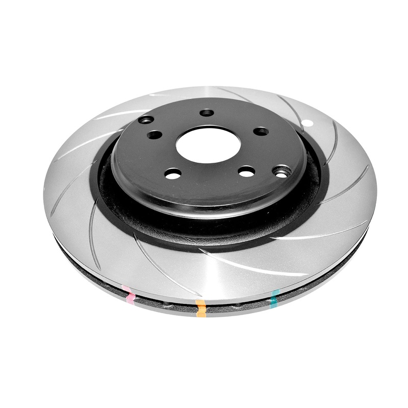 Curved 12 Slot Right-hand ] KP [ HSV VE 06-09 4000 KP Rear DBA Disc Brake Rotors