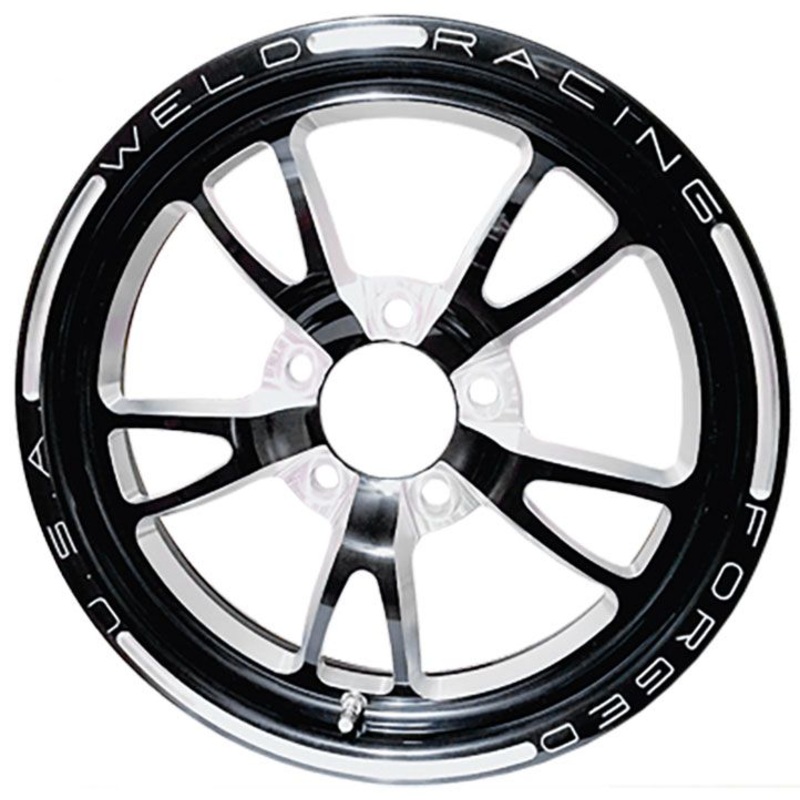 Weld Racing Full Throttle Drag Front Runner 1-Piece – Black WE782B-15274