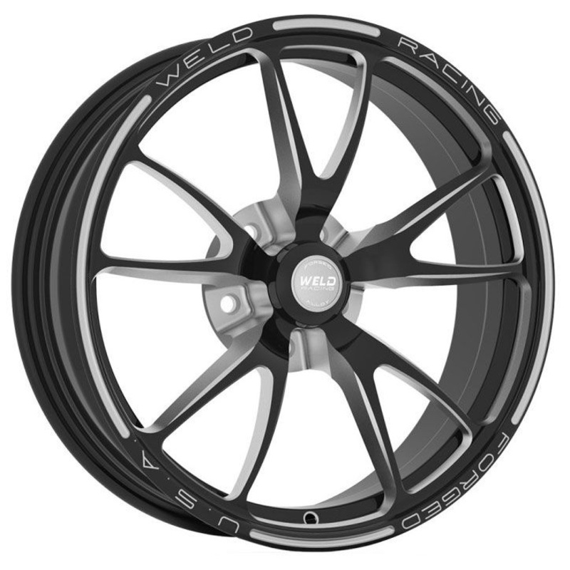Weld Racing Full Throttle Drag Front Runner 1-Piece – Black WE782B-17000