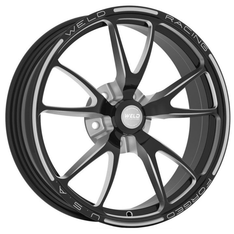 Weld Racing Full Throttle Drag Front Runner 1-Piece – Polished WE782P-15202