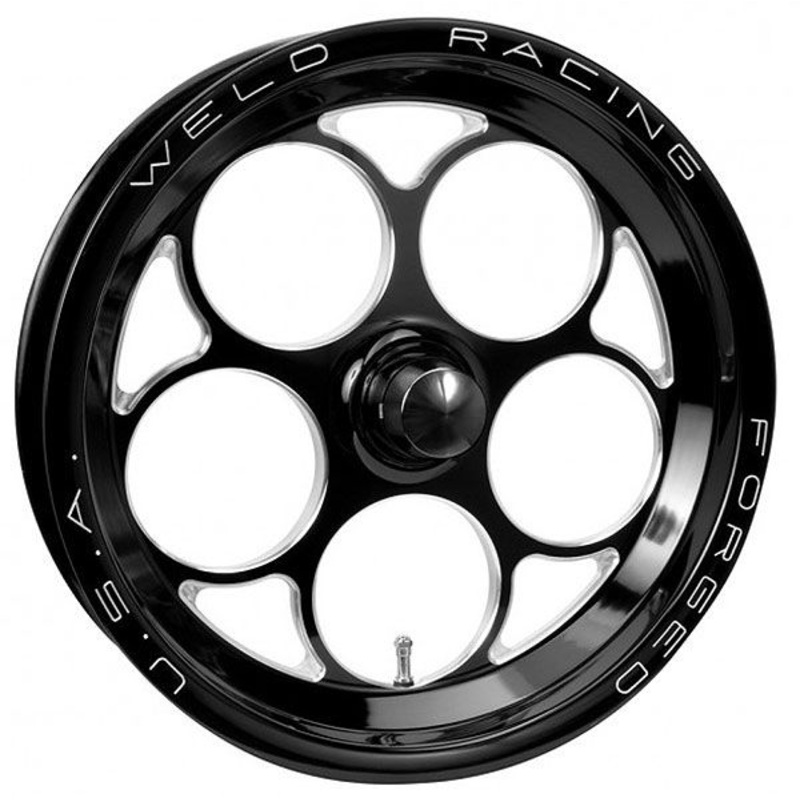 Weld Racing Magnum 2.0 Drag Front Runner 1-Piece – Black WE786B-15001