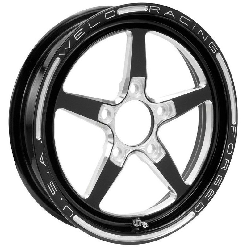 Weld Racing AlumaStar 2.0 1-Piece 15 x 3.5 Wheel – Black Finish WE788B-15272