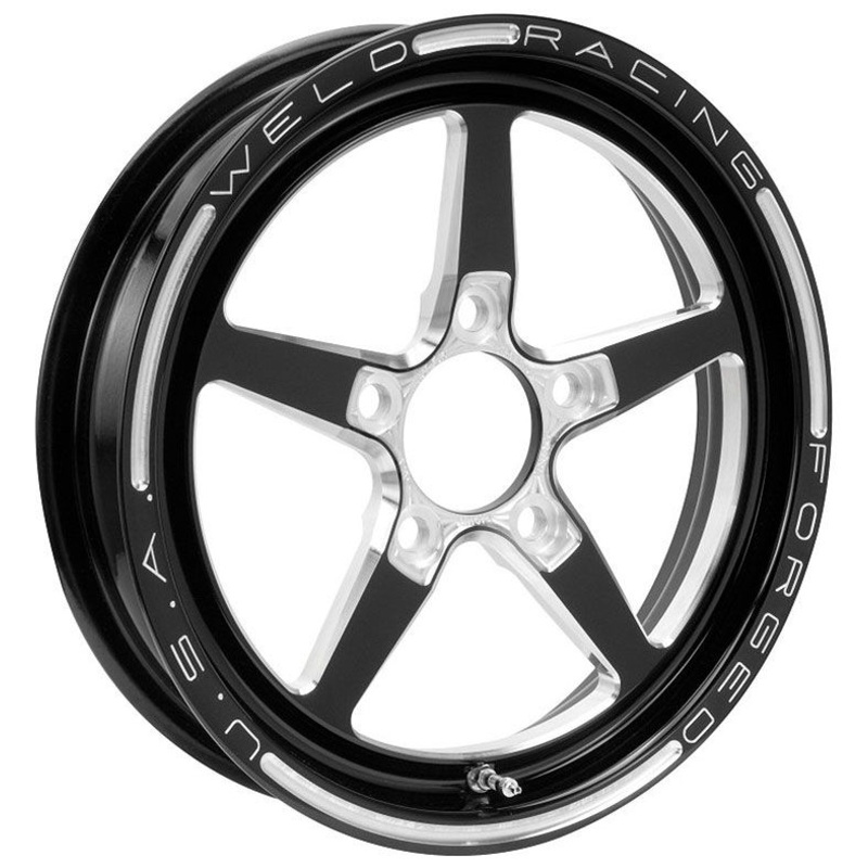 Weld Racing AlumaStar 2.0 1-Piece 15 x 3.5 Wheel – Black Finish WE788B-15274