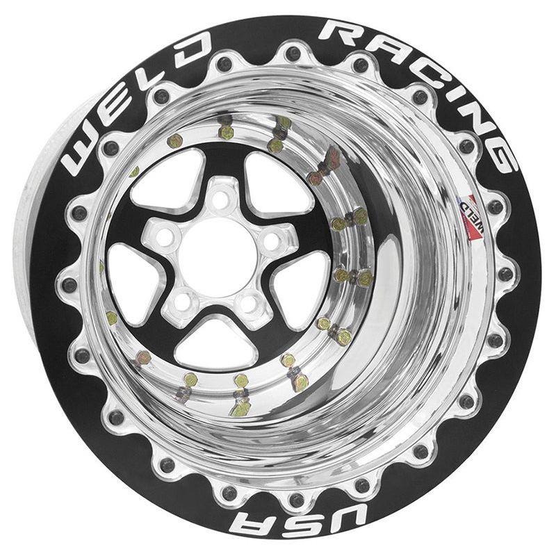 Weld Racing Alumastar Drag Rim – Black Center WE88B-512206MB