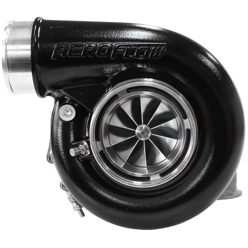 Aeroflow BOOSTED 7375 1.15 Reverse Rotation Turbocharger 1200HP, Hi Temp Black Finish AF8
