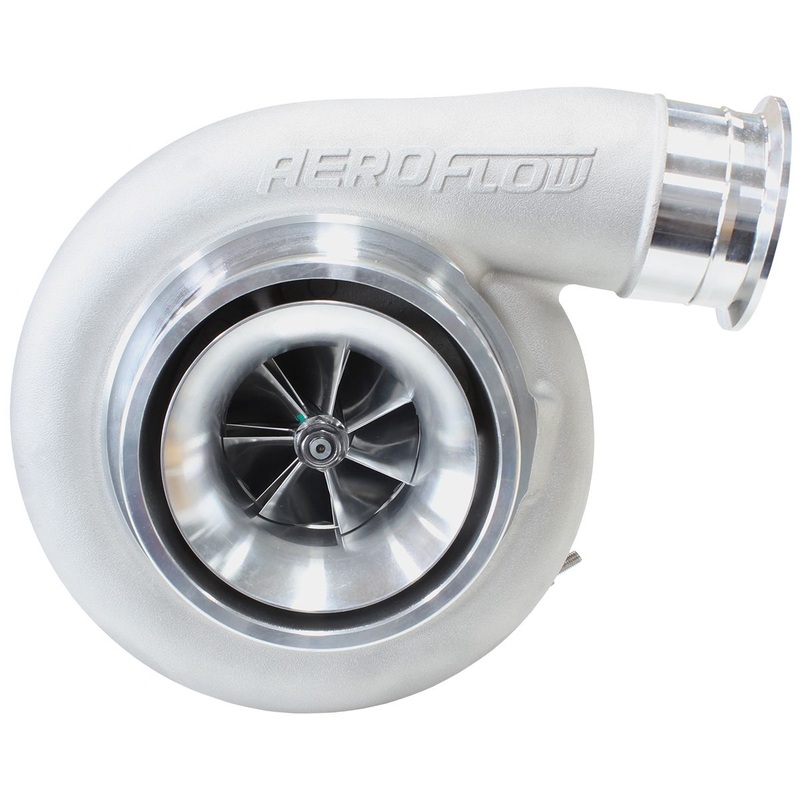 Aeroflow BOOSTED 7588 T4 1.25 Turbocharger 1500HP, Natural Cast Finish AF8005-4027