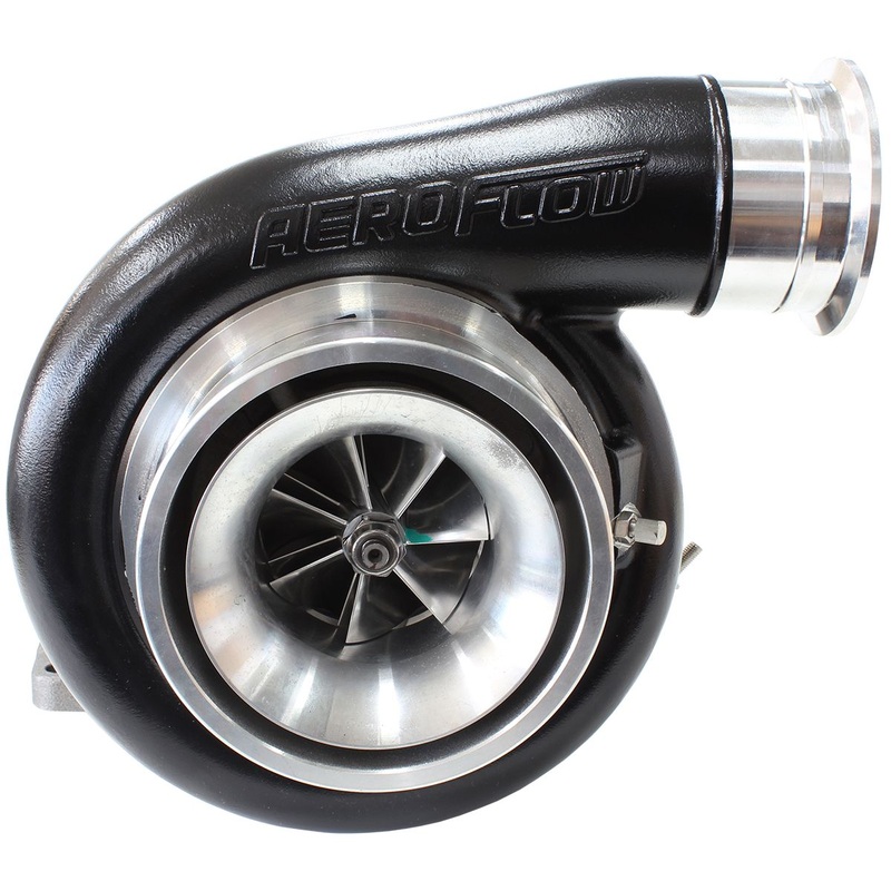 Aeroflow BOOSTED 7588 T6 1.32 Turbocharger 1500HP, Hi Temp Black Finish AF8005-6010BLK