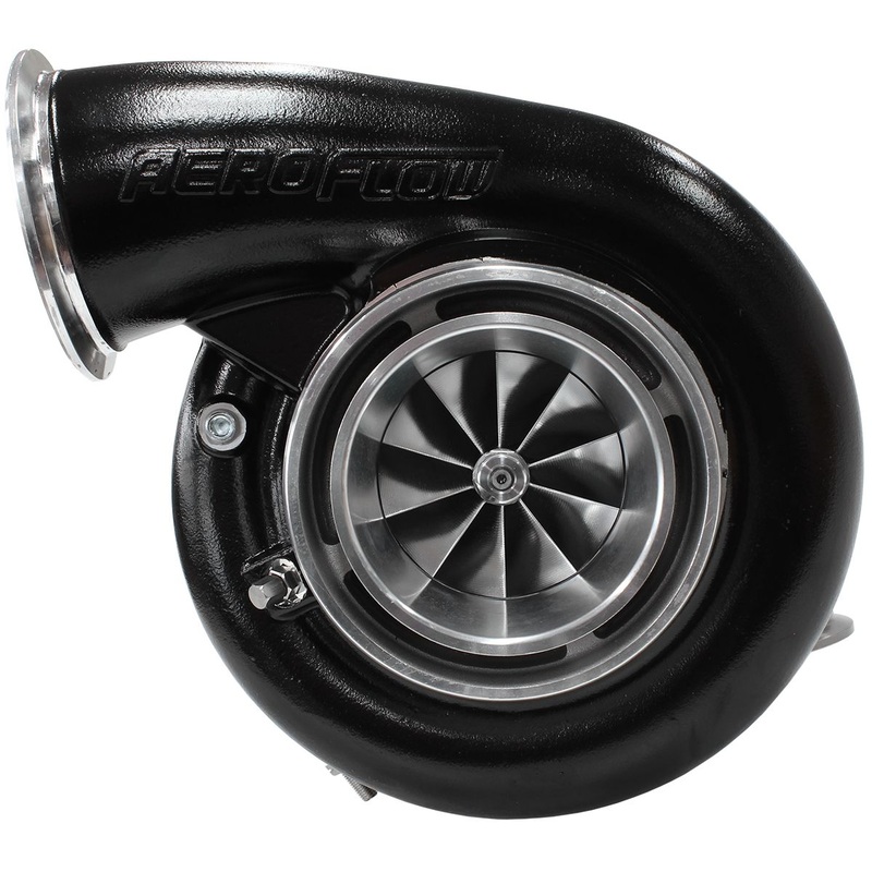 Aeroflow BOOSTED 7975 1.15 Reverse Rotation Turbocharger 1450HP, Hi Temp Black Finish AF8