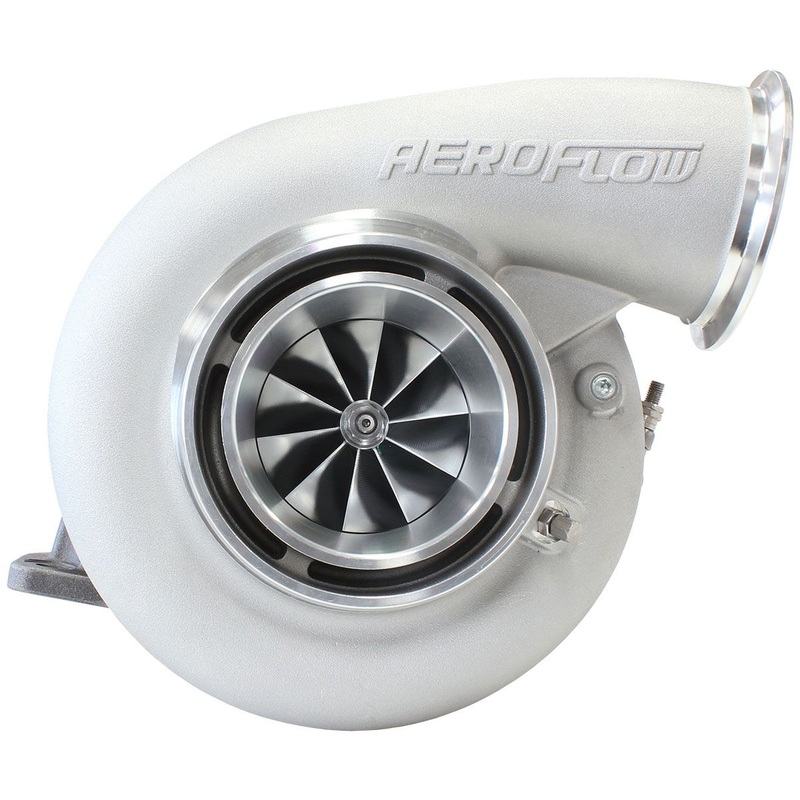 Aeroflow BOOSTED 7975 T4 1.25 Turbocharger 1450HP, Natural Cast Finish AF8005-4043