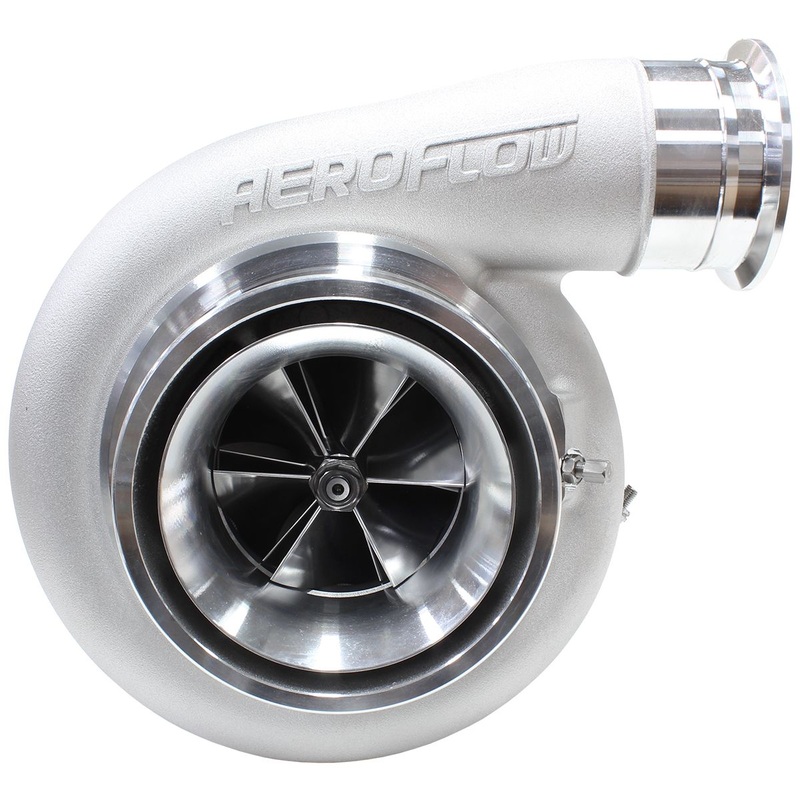 Aeroflow BOOSTED 8888 T4 1.25 Turbocharger 1600HP, Natural Cast Finish AF8005-4001