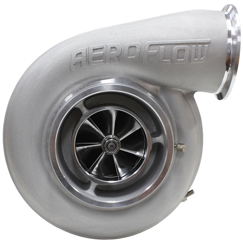 Aeroflow BOOSTED 7575 T4 1.10 Turbocharger 1050HP, Natural Cast Finish AF8006-4017