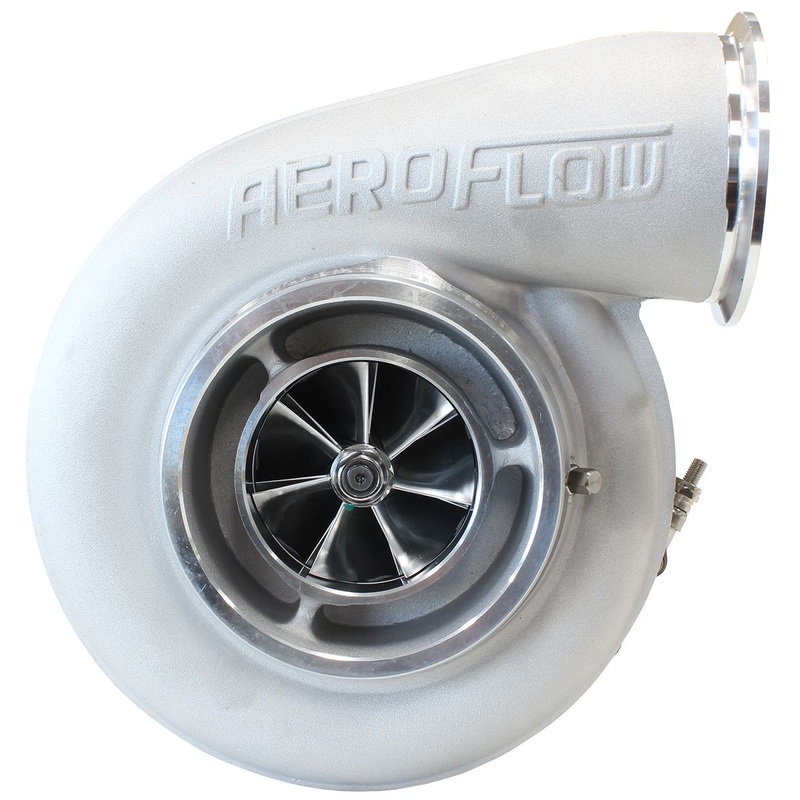 Aeroflow BOOSTED 7588 T4 1.25 Turbocharger 1500HP, Natural Cast Finish AF8006-4027
