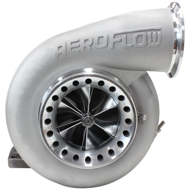 Aeroflow BOOSTED 8888 T6 1.32 Turbocharger 1600HP, Natural Cast Finish AF8006-6001