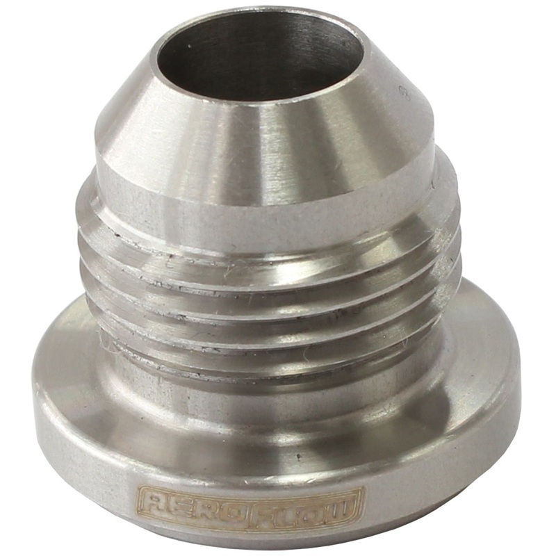 Aeroflow Stainless Steel Weld-On Male AN Fitting -4AN AF999-04SS