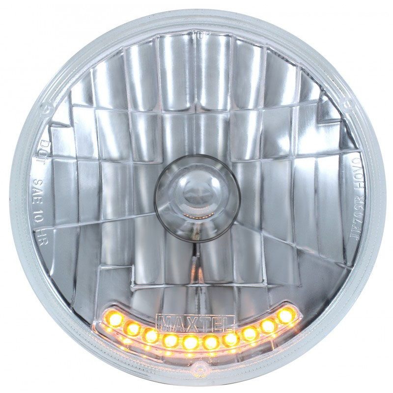 UPI Reproductions Replacement 7 Crystal Headlight Insert UPS2010LED