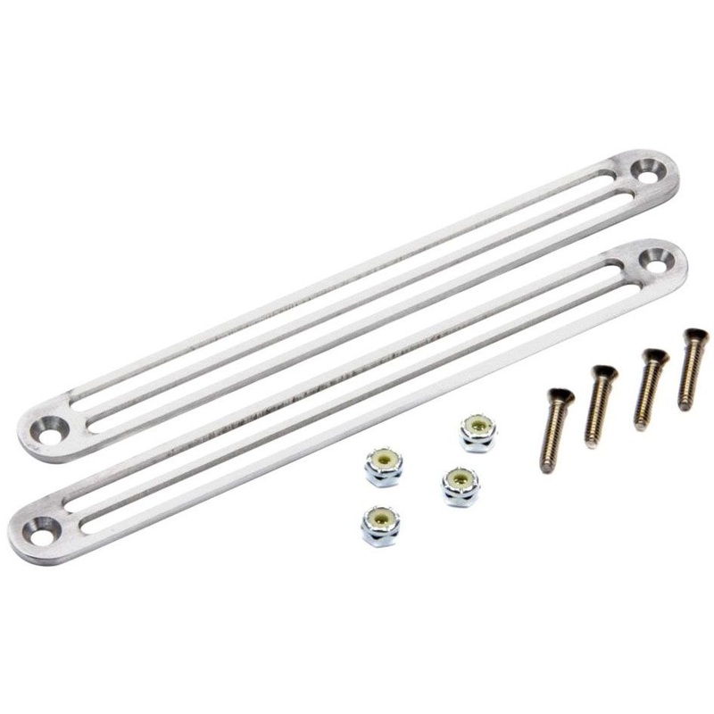 Vintage Air Vintage Air Machined Aluminium Defrost Duct Trim (Pair) 6.5 x 0.625 VA63100-VU
