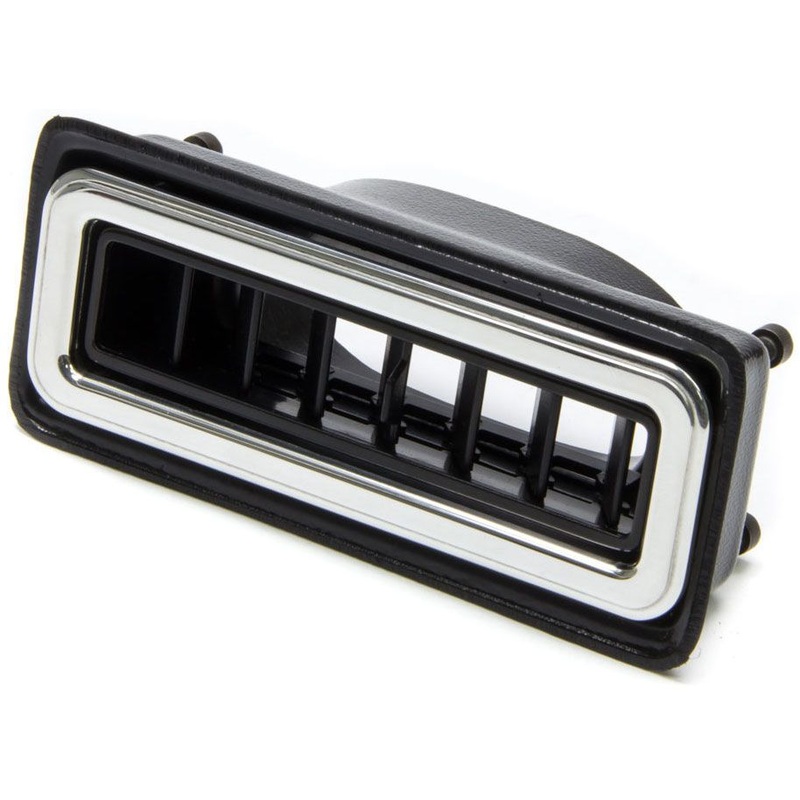 Vintage Air Vintage Air Streamline Louvre Smooth Polished Aluminium Trim Face size 4.875 x