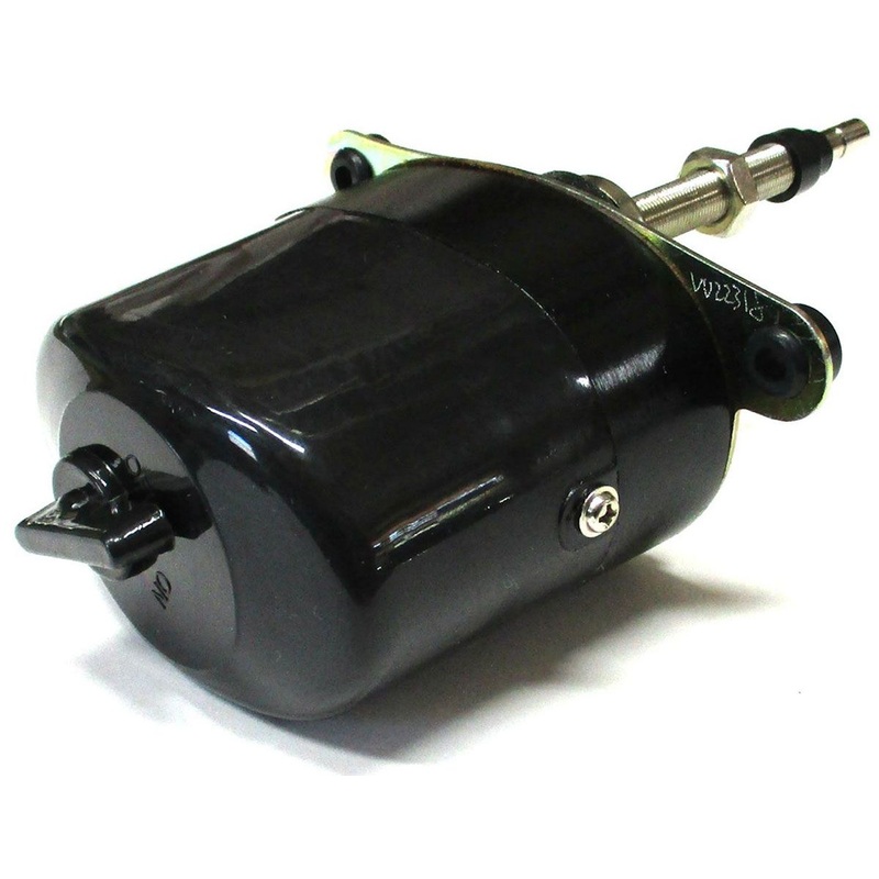 Vintique Vintique Inc Black 12V Wiper Motor VIA-17508-E12