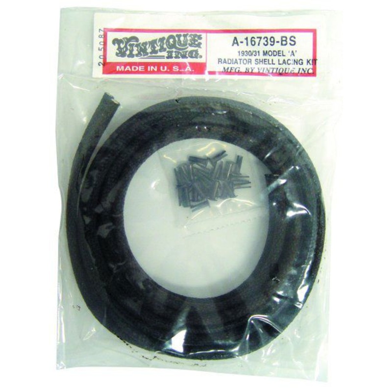 Vintique Vintique Inc Radiator Lacing Kit With Rivets VIA-16739-BS
