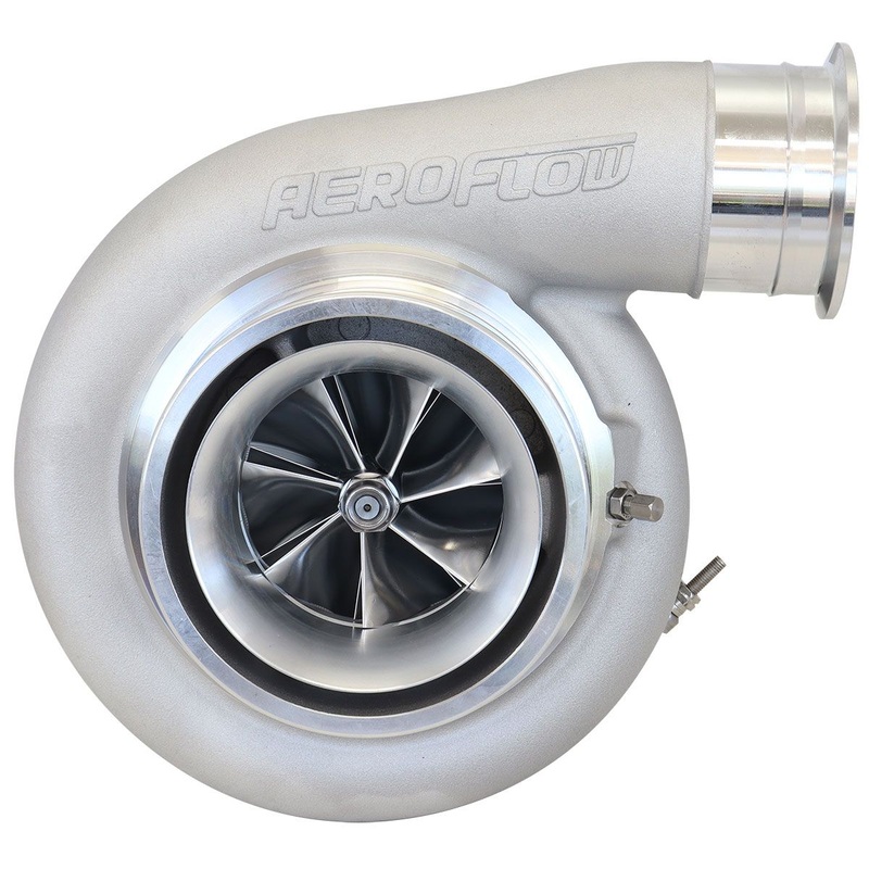 Aeroflow BOOSTED 8888 V-Band 1.31 Turbocharger 1250HP, Natural Cast Finish AF8005-6003