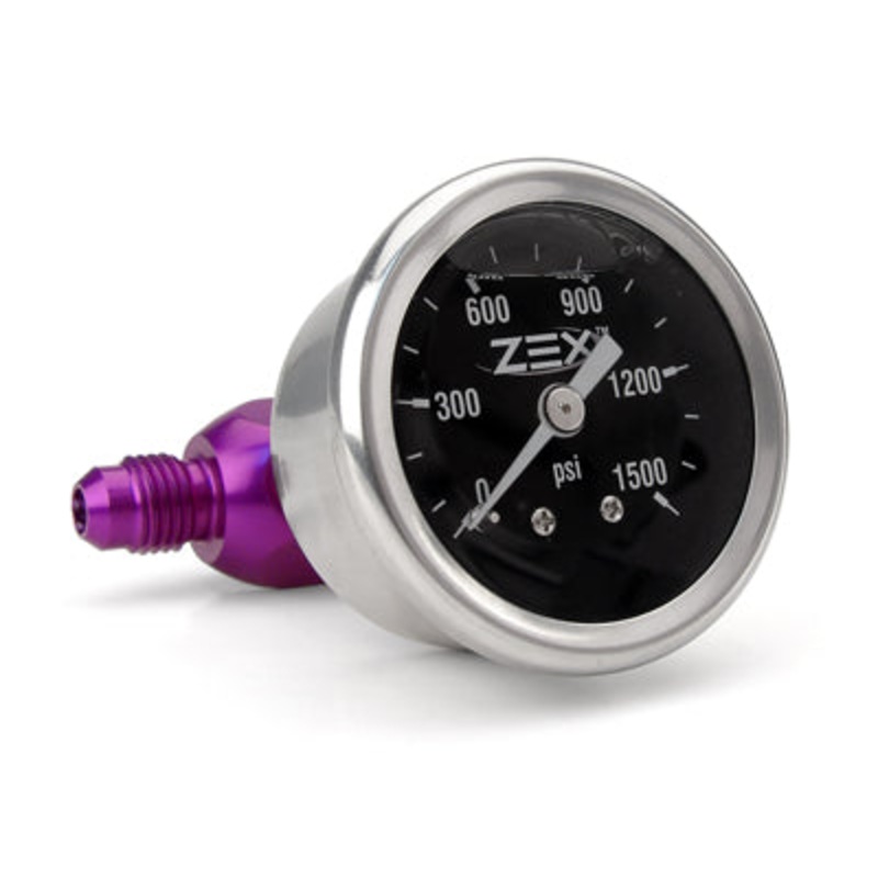 Zex Liquid Filled Gauge Kit -6AN ZEX82342