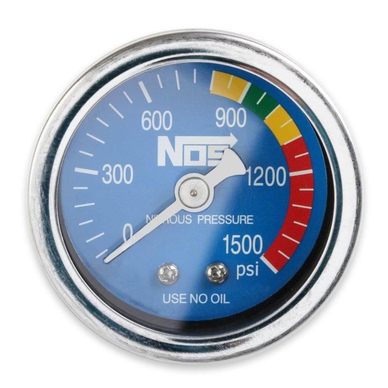 1-1/2 Nitrous Pressure Gauge, Blue NOS15924