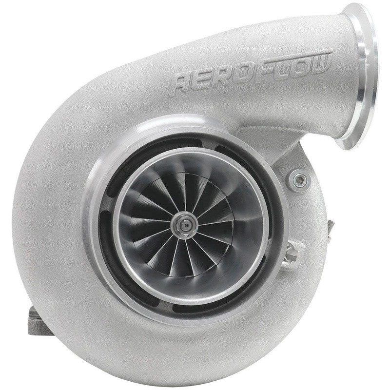 Aeroflow BOOSTED 7282 1.28 T4 Turbocharger 1350HP, Natural Cast Finish AF8005-4084