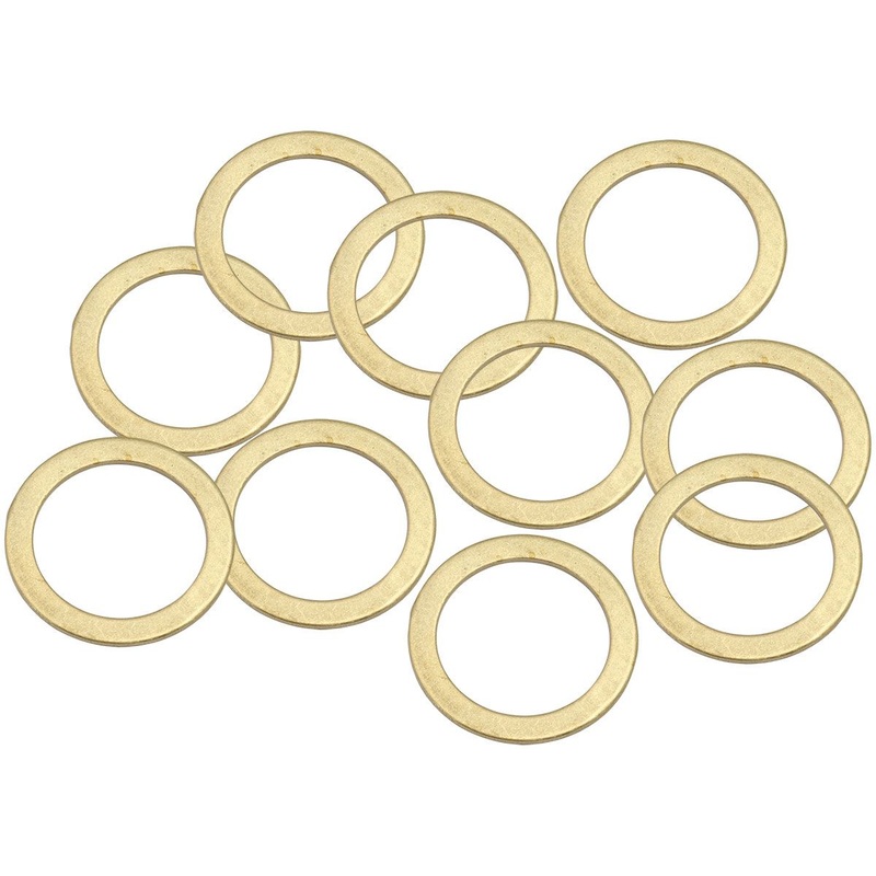 Aeroflow Metric Brass Washers 20mm I.D, 27mm O.D AF181-20