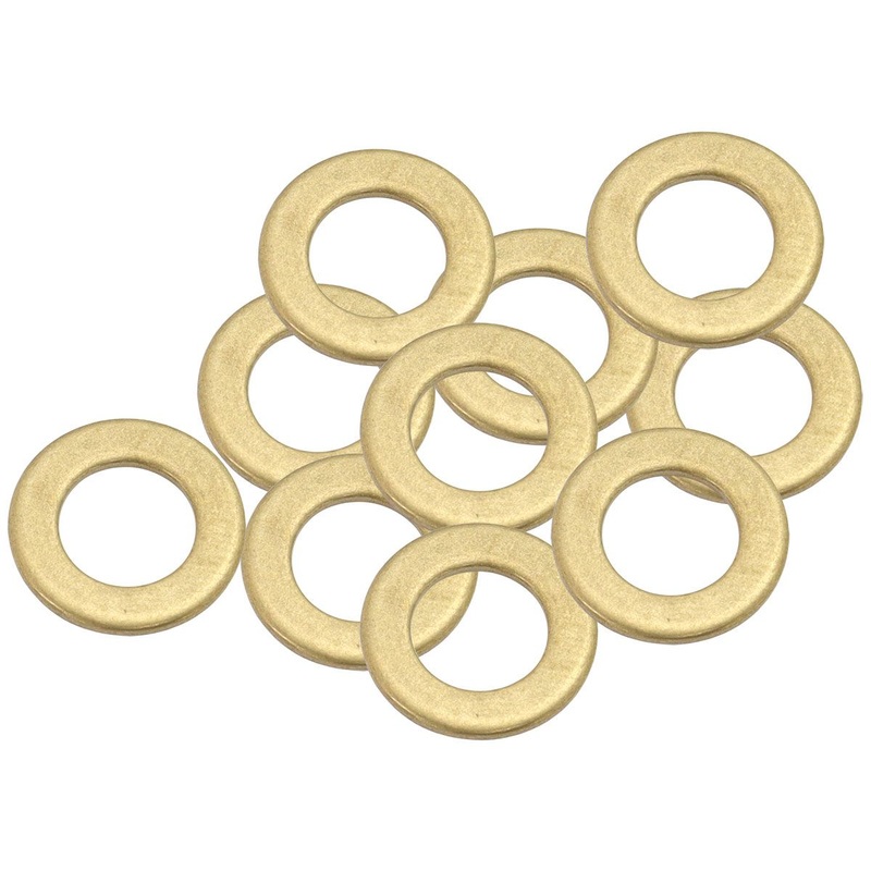 Aeroflow Metric Brass Washers 8mm I.D, 14mm O.D AF181-08