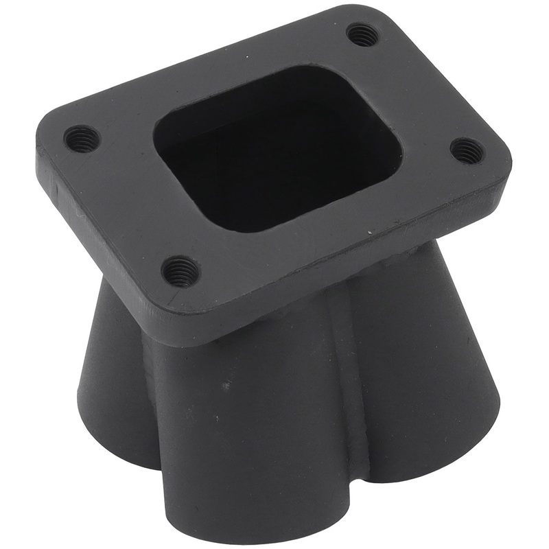 4 into 1 Round Turbo Merge Collector, T25/T28 Flange
