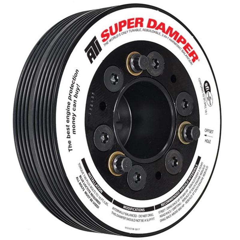 5.5 Super Damper Engine Balancer, 4 & 5 Groove