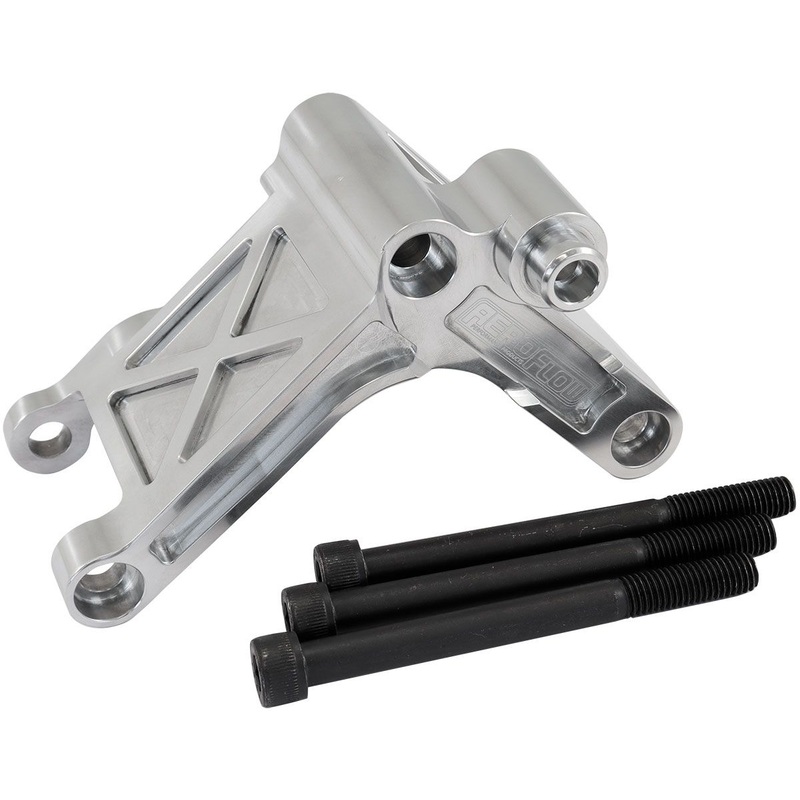 Aeroflow GM LS Billet Alternator Bracket VE-VF Commodore Belt Line – Polished AF64-4098