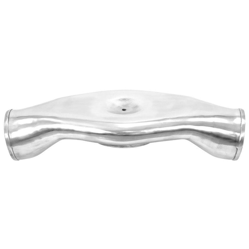 Aluminium Dual Intake Plenum – Low Profile (Polished)