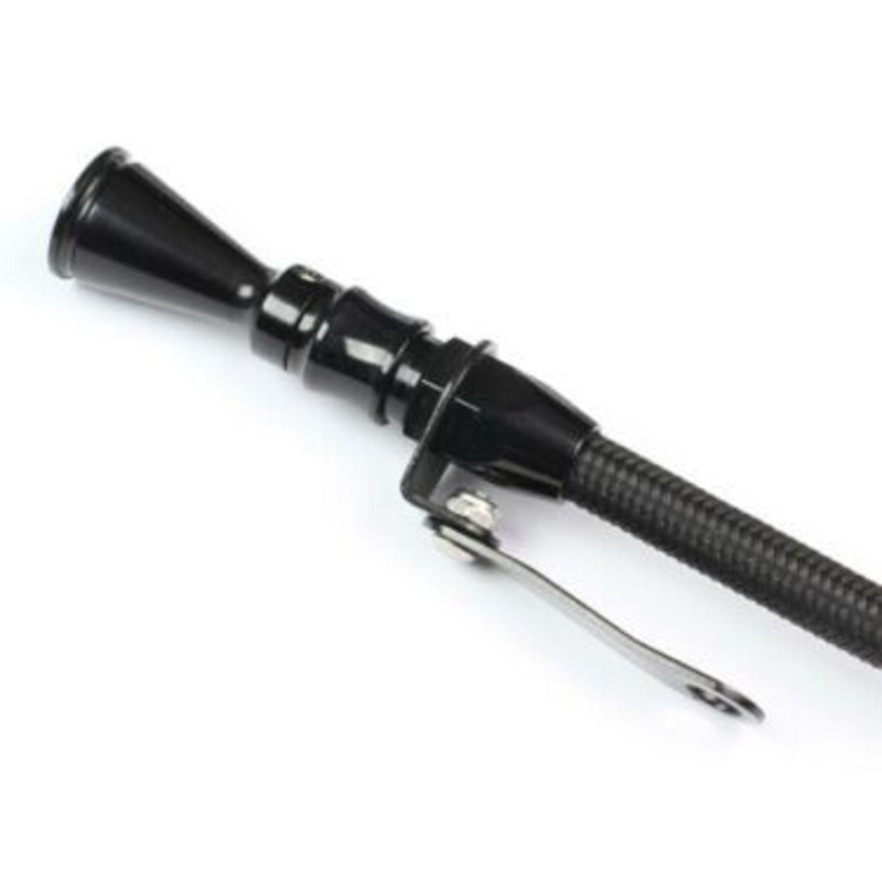 Anchor-Tight Locking Flexible Engine Dipstick, Black
